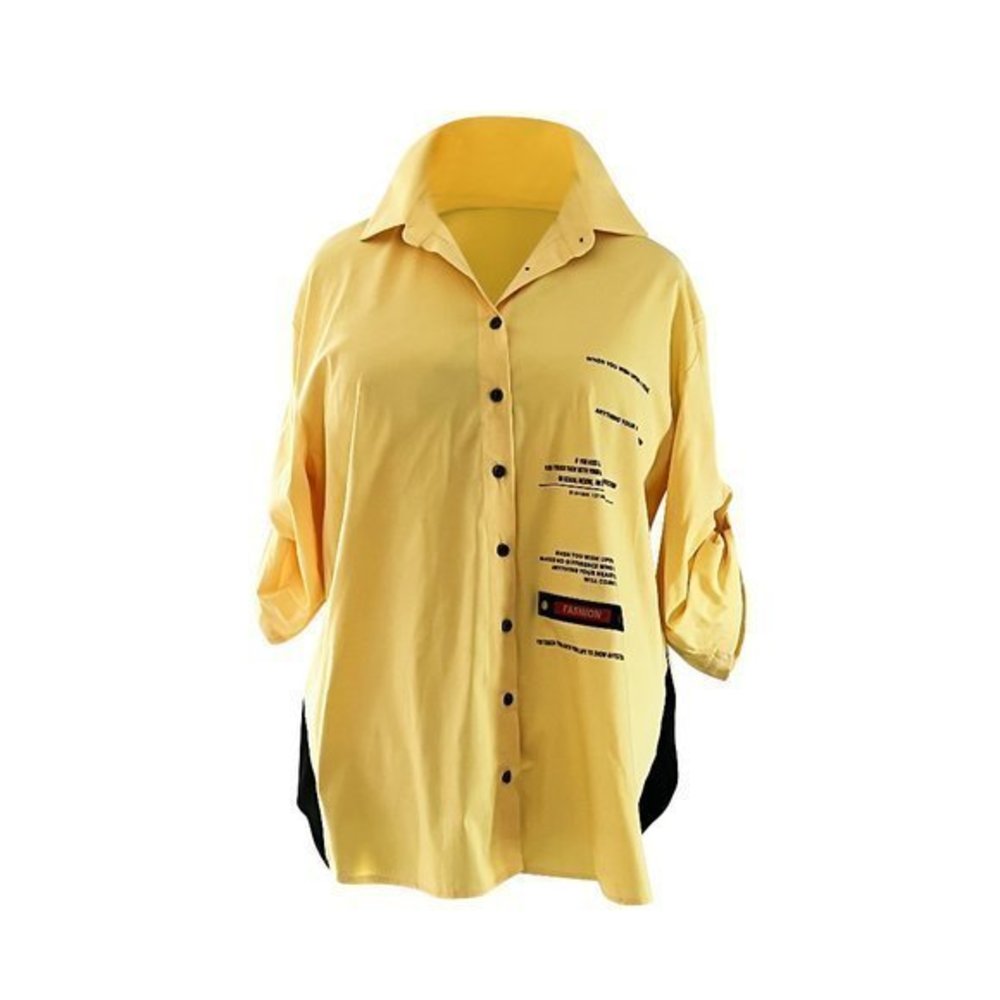 Elevate Your Style with the New Designer Resque Yellow Shirt  XL XXL